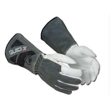 Gants de soudeur MIG dos croûte bovin paumefleur chèvre de taille 7 à taille 12