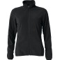 Veste polaire noir pour femme avec ZIP de taille S à taille 2XL