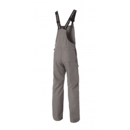 Cotte à bretelle Optimax grise taille 36 à taille 66