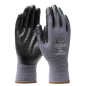 Gant tricoté enduit nitrile fibre recyclée de taille 6 à taille 11