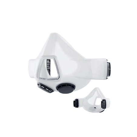 Demi masque silicone souple pour SWISS AIR taille S à taille L