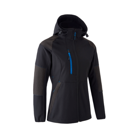 Veste femme ANTILOPE Softshell noire taille S à taille 3XL