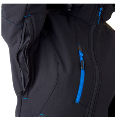 Veste femme ANTILOPE Softshell noire taille S à taille 3XL