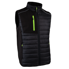 Gilet BRASERO matelassé en fibre bio sourcée taille S à taille 3XL