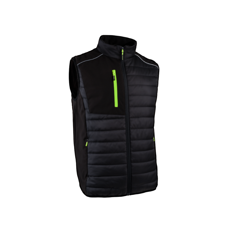 Gilet BRASERO matelassé en fibre bio sourcée taille S à taille 3XL