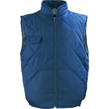 Gilet CHOUKA bleu marine de taille M à taille 3XL