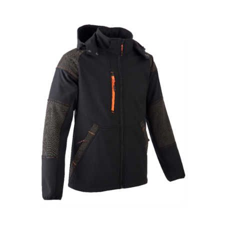 Veste homme YUKI II Softshell noire taille S à taille 3XL