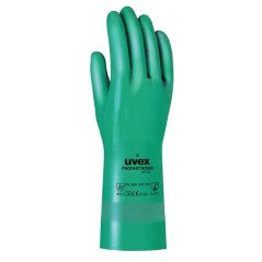 Gants nitrile vert de taille 7 à taille 10 UVEX