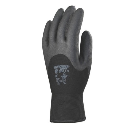 Gants EUROICE tricot NYLON enduit PVC déperlant de taille 7 à taille 11