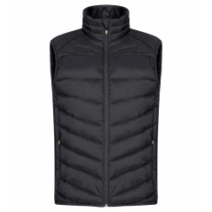 Doudoune noire sans manche pour homme de taille S à taille 4XL