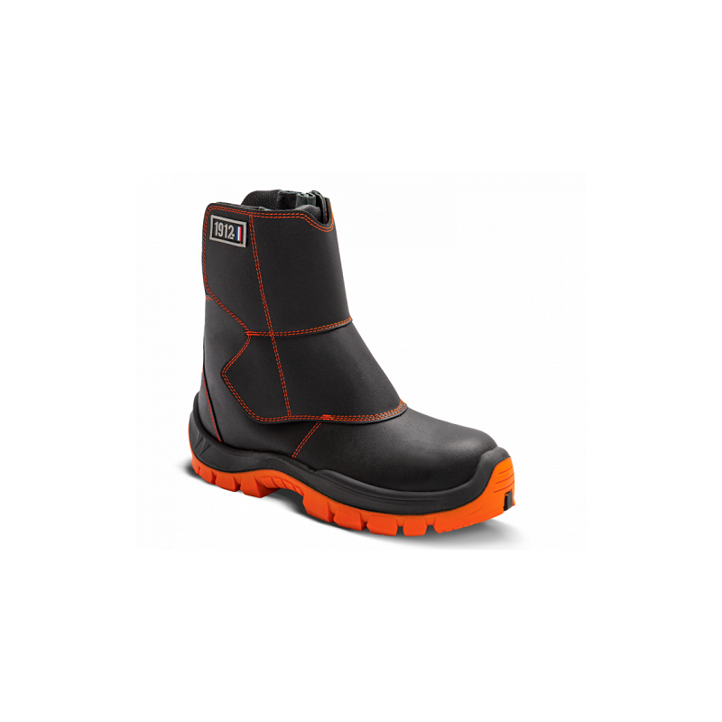 Chaussures de soudeurs hautes ATNA TOP avec rabat pour les lacets de pointure 39 à pointure 48