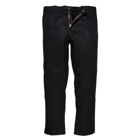 PANTALON COTIN IGNIFUGE MOIR DE TAILLE S A TAILLE 3XL