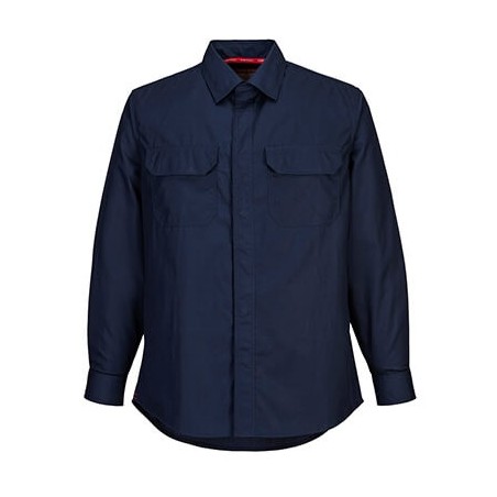CHEMINE BLEU MARINE BIZFLAME PLUS DE TAILLE S A TAILLE 3XL