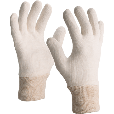 Gants INTERLOCK en coton pour femme