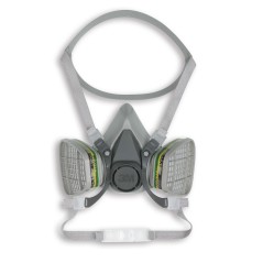 Demi-masque à système baïonnette série 6000 de taille S à taille L