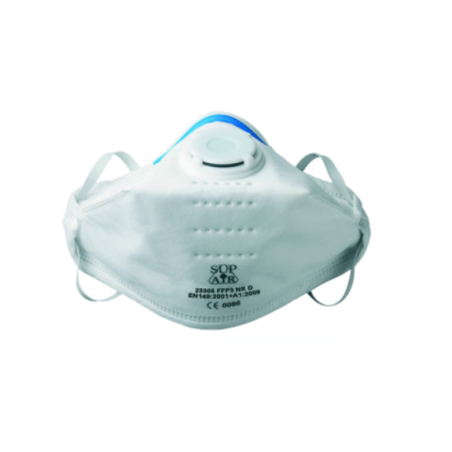 Masque anti poussière FFP3S pliable