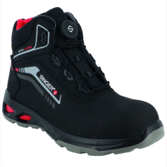 Chaussure haute en cuir MONZA S3, avec laçage rotor pointure 39 à pointure 47