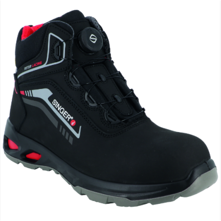 Chaussure haute en cuir MONZA S3, avec laçage rotor pointure 39 à pointure 47