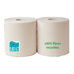 Bobine en ouate blanche