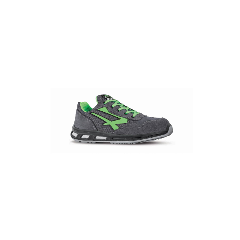 Chaussure basse  POINT aérée noire et verte S1P pointure 38 à pointure 48