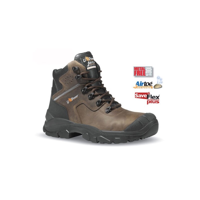 Chaussures hautes de sécurité "GREENLAND" de pointure 35 à pointure 48