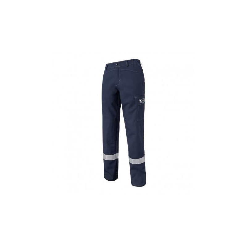 Pantalon multirisques TECHPROTECT avec bandes réfléchissantes de taille 0 à taille 6