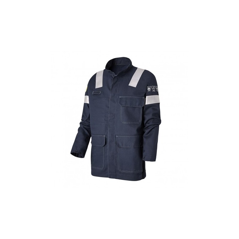 Veste multirisque TECHPROTECT avec bandes rétro réfléchissantes de taille 0 à taille 6