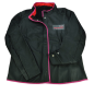 Veste de soudage en cuir noir pour femme de taille S à taille XL