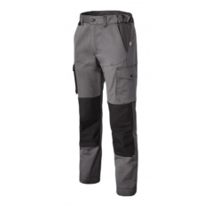 Pantalon Overmax CORDURA gris multipoches + genouillères taille 36 à taille 60