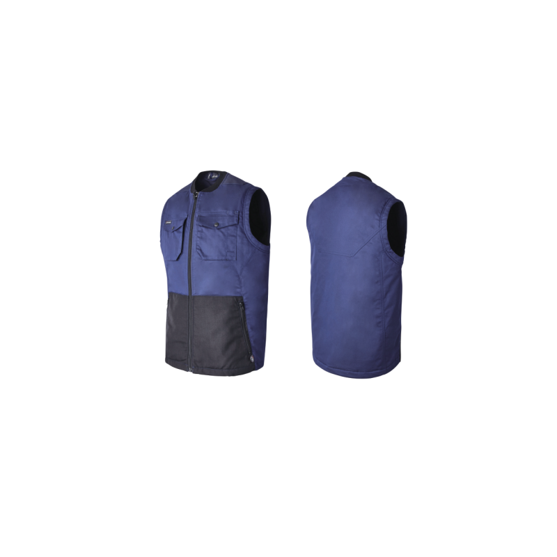 Gilet Bodywarmer CORDURA gris taille S à taille 4XL