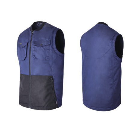 Gilet Bodywarmer CORDURA gris taille S à taille 4XL