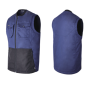 Gilet Bodywarmer CORDURA gris taille S à taille 4XL