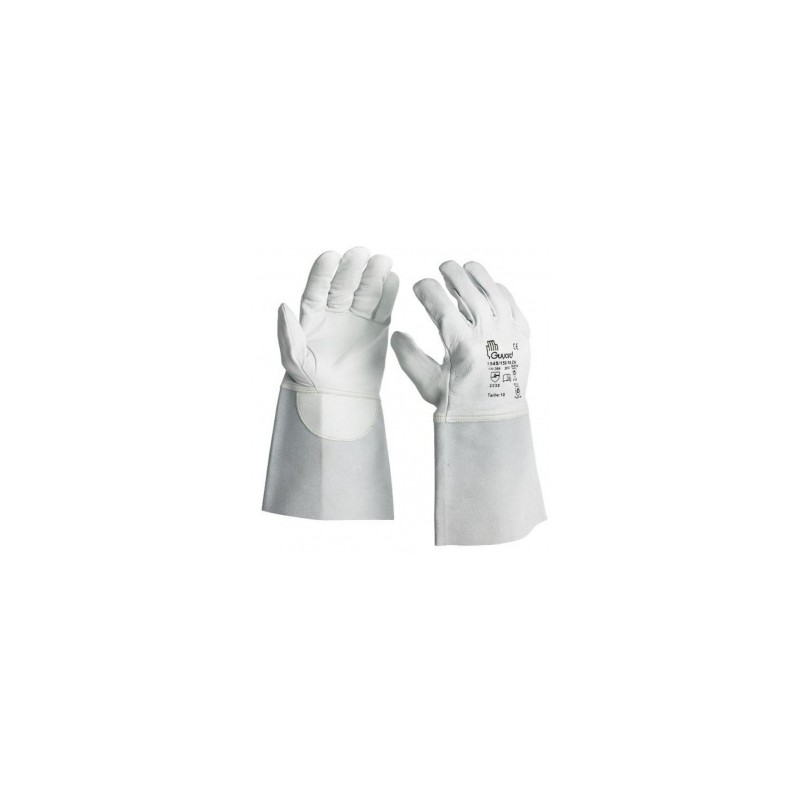 Gants type maîtrise en cuir de chèvre de taille 9 et taille 10