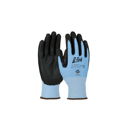Gant anti coupure C enduit en nitrile avec fibre recyclée de taille 6 à taille 11