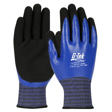 Gant anti coupure C tout enduit nitrile de taille 6 à taille 11