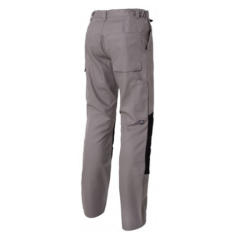 Pantalon avec genouillères CORDURA Optimax gris de taille 36 à taille 60